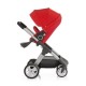 Stokke Crusi And XPlory Seat (Hood With Visor And Baby Pad) – Red