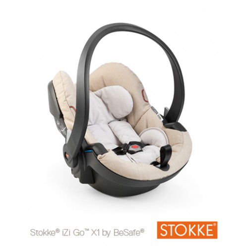 Stokke IZi Go By BeSafe Car Seat Beige Melange Baby Baby Pte Ltd